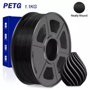 JAYO 1.75mm 1.1KG PETG Filament 3D Printer High Toughness Stability Neatly Wound - Picture 1 of 26
