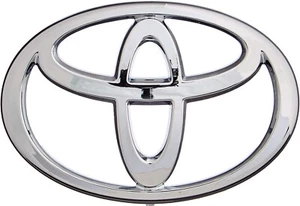 Toyota Auto Emblem Silver Chrome 3x5 New - Bild 1 von 1