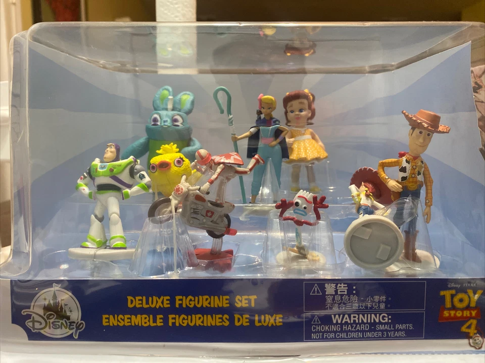 Disney Pixar Toy Story 4 Deluxe Figurine Set 9p
