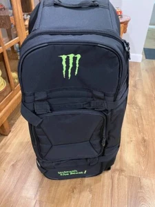 Authentic Monster Energy Wheeled Travel Bag 36'' OGIO RIG 9800 Style MX SX - Picture 1 of 18