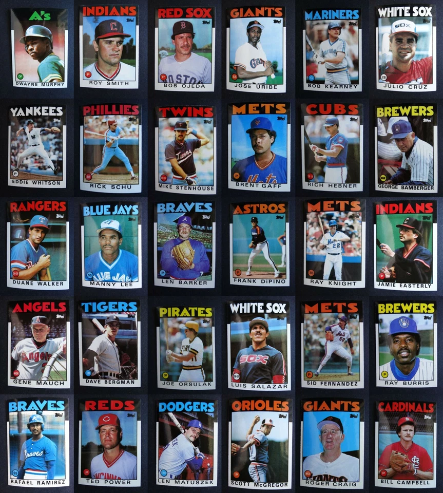1986 Topps Tiffany Baseball Cards Complete Your Set You U Pick From List 1-200 - Image 1 of 1
