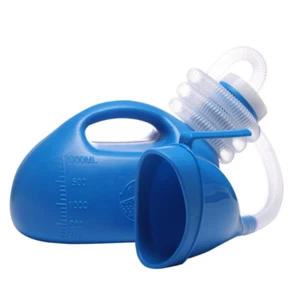 Unisex Female or Male Bed Urinal Universal Potty Pee Bottle Collector Travel - Picture 1 of 12