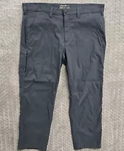 Eddie Bauer Travex Wanderhose Herren Größe 40x30 grau Outdoor Stretch Camping - Bild 1 von 11