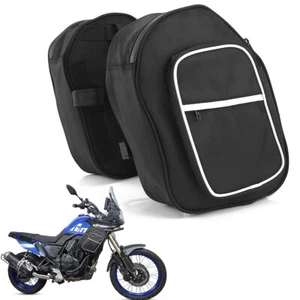 Crash Bar Bag Side Pannier Bag Fit For KAWASAKI VERSYS-X 300 KLE300 2017-2024 - Picture 1 of 16