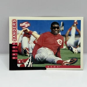 1998 Score Baseball Deion Sanders Base #59 Cincinnati Reds - Picture 1 of 2