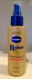 Vaseline Radiant X Replenishing Hydrate Body Oil Fast Absorbing - 3.7 fl oz - Picture 1 of 2
