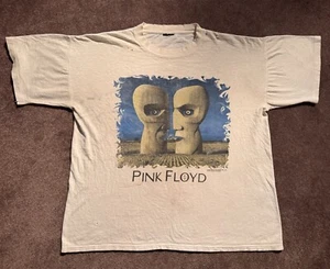 VTG 1994 Pink Floyd Division Bell North American Tour T-shirt Sz S White Brockum - Picture 1 of 10