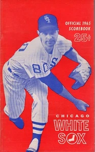 1965 6/23 G1 Baseball program Washington Senators Chicago White Sox Woodie Held - Picture 1 of 6