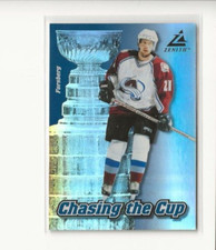1997-98 Pinnacle Zenith Chasing the Cup Peter Forsberg #12