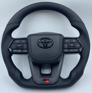 Toyota LandCruiser 100 Series GR Style Steering Wheel + Airbag | Plug & Play - Picture 1 of 7