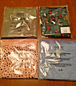 Bare  Women's  4 Pair Cotton Briefs NIP Size Large - Picture 1 of 5