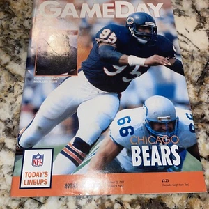 San Francisco 49ers v Chicago Bears NFL Football Program 12/23/91 Richard Dent - Picture 1 of 6