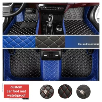 For BMW Car Floor Mat Carpets All Models Waterproof Pu Leather Mat All Weather - Изображение 1 из 4