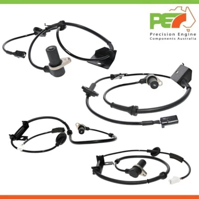 4x New OEM Wheel Speed Sensors Full Set - FR & RR For Hyundai Santa Fe SM 2.7L - Image 1 of 4