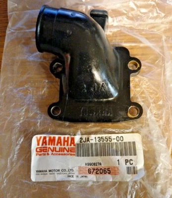 YAMAHA OEM INTAKE MANIFOLD 2JA-13555-02-00 / 2JA-13555-00-00 JOG- ZUMA    (D-20) Foto 1 de 4