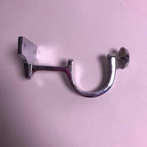 Regency Polished Chrome Curtain Pole Middle Bracket 58mm #14D28 - Picture 1 of 6