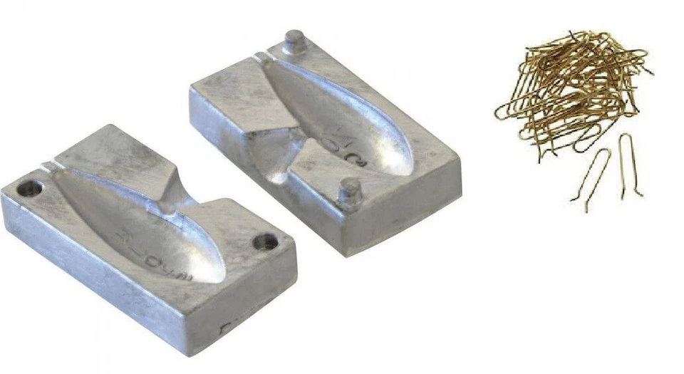 Stampi peso piombo bomba bomba spiaggia scelta di 3/4/5/6 once + 50 anelli - Immagine 1 di 1