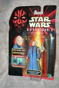 Star Wars Episodio 1 Chancellor Valorum con Comm Tech 1998 Hasbro - Imagen 1 de 4