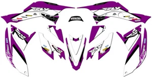 2008-2012 TRX 400 13 FLY Purple Senge Graphics Kit Compatible with Honda - Picture 1 of 7