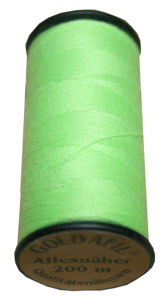 (0,02€/m) Nähmaschinen Nähgarn Polyester 40/2 grün kiwi 200 m (1045) - Bild 1 von 1