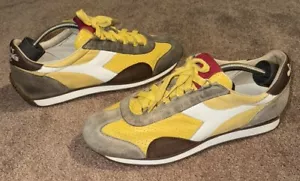 Diadora Heritage Men Leather And Suede Shoes Size 10US - Picture 1 of 6