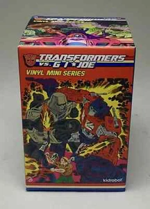 Kidrobot TRANSFORMERS vs GI JOE mini vinyl action figure blind box toy SEALED - Picture 1 of 4