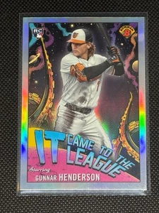2023 Bowman Chrome Gunnar Henderson #CFL-2 It Came To The League RC ORIOLES!! - Bild 1 von 2