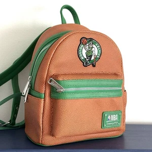 Loungefly NBA Boston Celtics Double Strap Mini Backpack - Picture 1 of 9