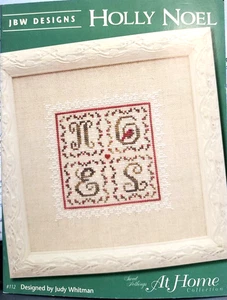 JBW DESIGNS Holly Noel Counted Cross Stitch Chart #112 at Home Collection - Picture 1 of 3
