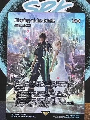 Blessing of the Oracle - Akroma's Will (Showcase) Final Fantasy: Through the... - Image 1 of 3