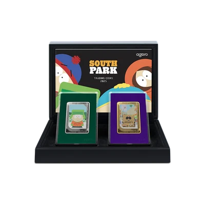 Monedas para tarjetas coleccionables de plata Niue South Park 2025 caja sellada Foto 1 de 4