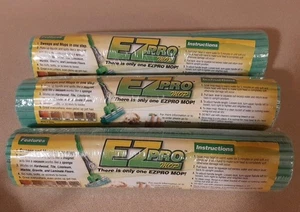 3 testine di ricambio ricarica mop ZOOM EZ PRO NUOVE sigillate verde spedizione veloce GRATUITA - Foto 1 di 6