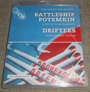 Battleship Potemkin + Drifters - BFI Dual Format DVD + BluRay 2-disc Set - Picture 1 of 1