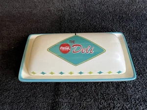 PLATO DE MANTEQUILLA DE COCA COLA DELI CERÁMICA - Imagen 1 de 2