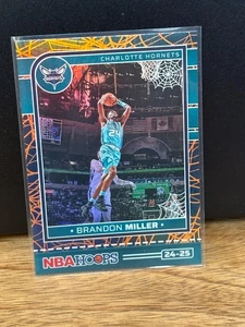2023-24 Panini Haunted Hoops NBA - Brandon Miller #132 Spider Web Holo - Hornets - Bild 1 von 2
