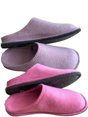 PANTOFFELMANN Filzpantoffeln Damen Hausschuhe Filzpantoletten Pantoletten 37-40