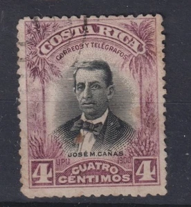 Costa Rica 1903 4c Jose Canas Used #2 - Bild 1 von 1