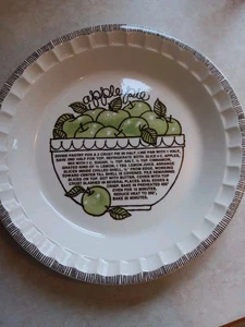 Vintage Royal China Co Apfelkuchenplatte - Bild 1 von 4