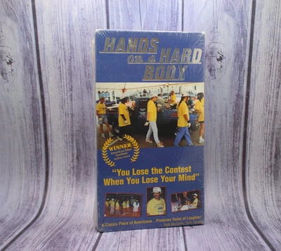 RARE Hands on a Hard Body VHS Tape Documentary 1999 SEALED NEW Cult Video - Image 1 of 4