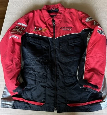 Jaqueta de corrida Honda Racing HRC vintage masculina 2XL - Imagem 1 de 4