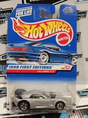 1/64 Hot Wheels Callaway C-7 1998 First Editions  Hotwheels - Image 1 of 4