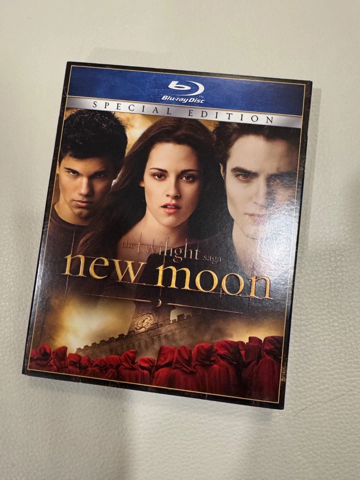 The Twilight Saga: New Moon Blu Ray W/Slipcase Foto 1 de 1