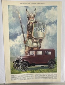 1928 ROVER CAR ADVERTISEMENT - Picture 1 of 1