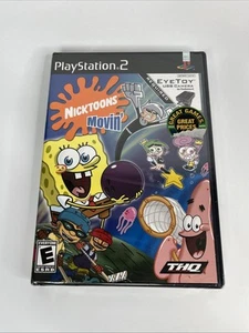Nicktoons Movin' Sony PlayStation 2 PS2 Video Games BRAND NEW SEALED - Picture 1 of 4