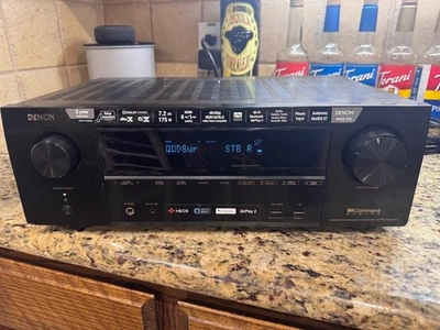 Denon 7.2-Ch. 4K Ultra HD 3D Pass Through AV Home Theater Receiver AVR-X1200W - Image 1 of 4