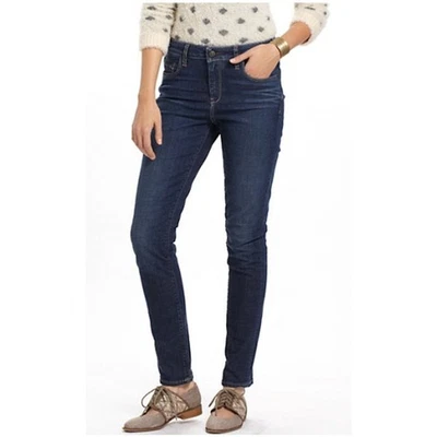 Kut from the Kloth Mid Rise Straight Slim Leg Classic Blue Rinse Jeans sz 4 x 30 - Image 1 of 4