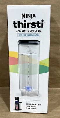 48oz Ninja Thirsti Water Reservoir with Lid! Ninja Thirsti Water Charger WCX01WR - Image 1 of 4