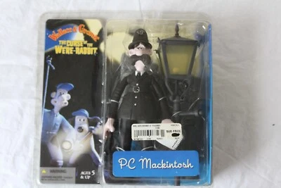 Wallace & Gromit PC Mackintosh THE CURSE OF THE WERE-RABBIT MCFARLANE FIGURE New - Image 1 of 4