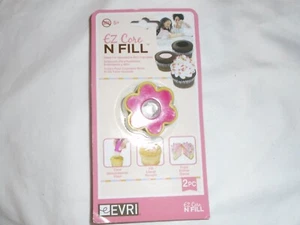 Evri EZ Core N Fill Cupcake Corer 2-Piece Set - Fill Standard and Mini Cupcakes - Picture 1 of 1