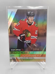 2022-23 Upper Deck Synergy Journey Home /99 Lukas Reichel #RJ-9 Rookie RC - Picture 1 of 1